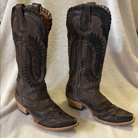 Freebird Wayne Cowboy Boots, size 9 - Picture 4 of 8